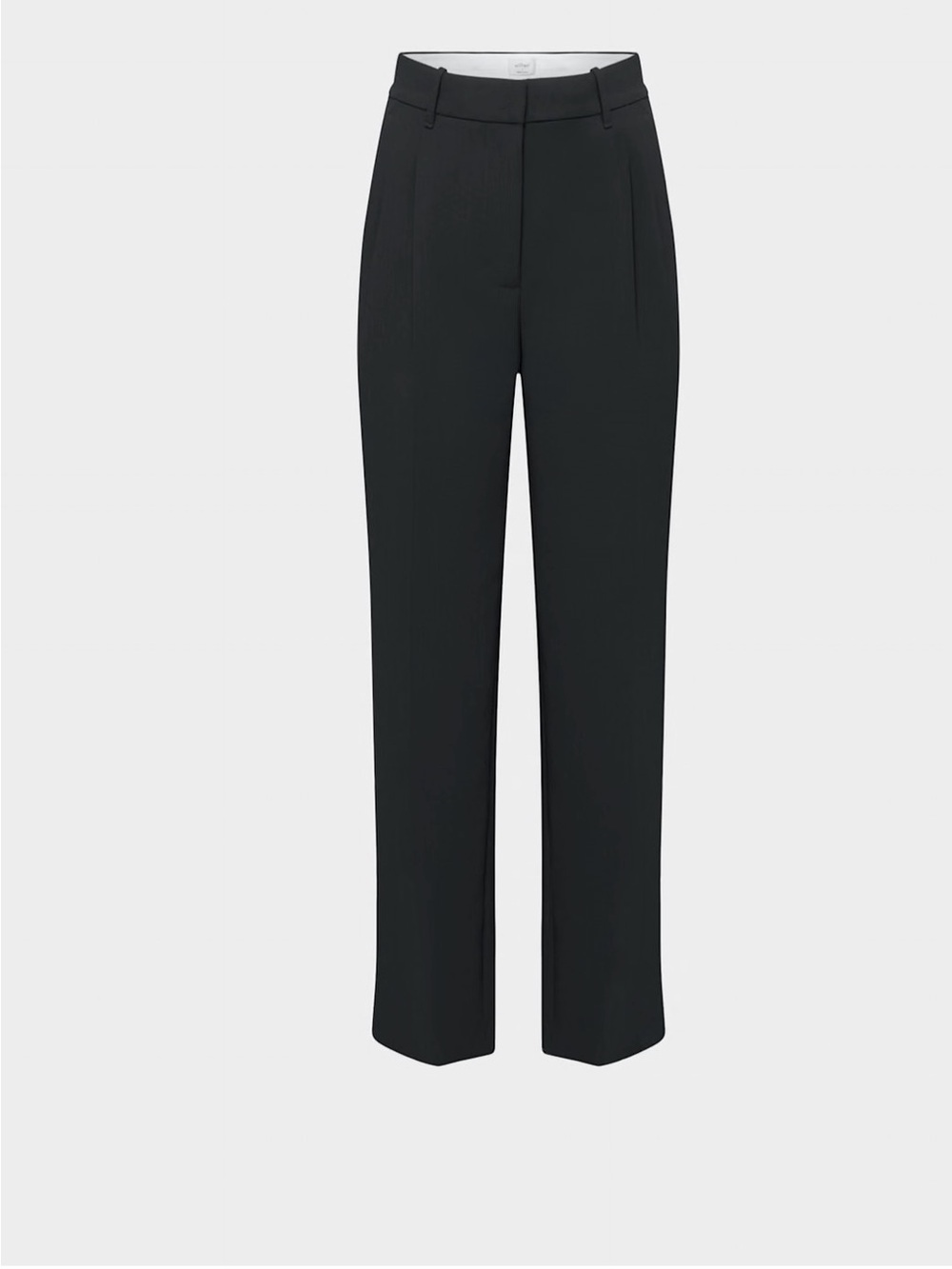 Wilfred Black High-Rise Effortless Pants - Crepette